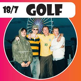 Golf uppträder under Sommarkalaset i Kalix.