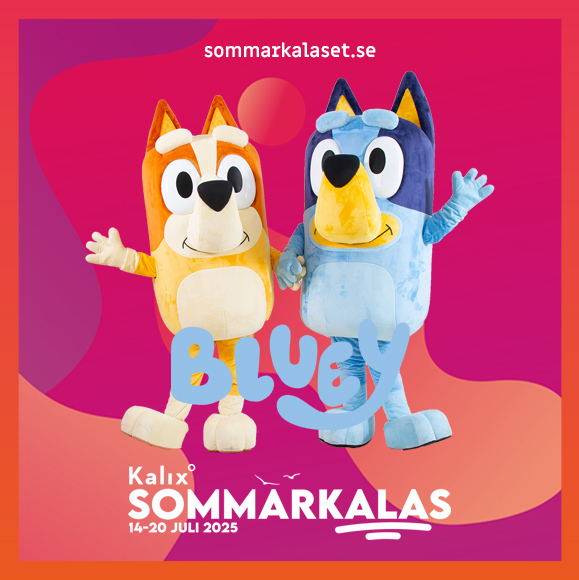 Bluey uppträder på Kalix Sommarkalas fredag den 18 juli.